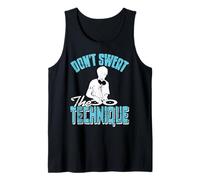 Don't Sweat The Technique DJ Mix Mastery Tank Top