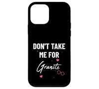 Don't Take Me For Granite Cute Geologist Earth Science Lover Case for iPhone 12 mini