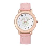 Don't Take Me to Your Leader Womens Elegant Watch Analogue Quartz Watch Leather Band Wristwatch