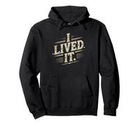 Dont Talk About America Lived Patriot Grandpa Experienced Pullover Hoodie