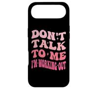 Don't Talk To Me I'm Working Out Dedicated Fitness Mode Gym Case for iPhone Air