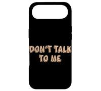 Don't talk to me Shy Shyness Funny Costume Women Men Kids Case for iPhone Air