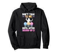 Dont Talk To Me Until After Warm Up Cardio Drumming Pullover Hoodie