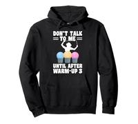 Dont Talk To Me Until After Warm Up Cardio Drumming Pullover Hoodie