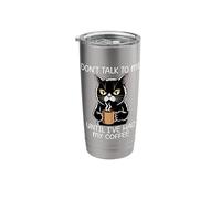 Don't Talk to Me Until I've Had My Coffee Stainless Steel Insulated Tumbler