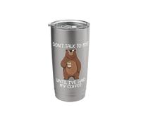 Don't Talk to Me Until I've Had My Coffee Stainless Steel Insulated Tumbler