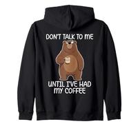 Don't Talk To Me Until I've Had My Coffee Zip Hoodie