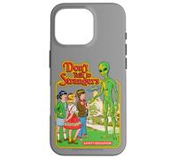 Don't Talk to Strangers Alien UFO Retro Funny Adult Humor Case for iPhone 16 Pro