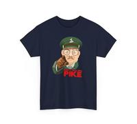 Don't Tell Him Pike T-Shirt, Dad's Army T-Shirt, Novelty Gift for Dad Navy