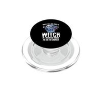 Don't Tell Me How To Be A Witch Halloween Witchy Moon PopSockets PopGrip for MagSafe