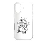 Don't Tempt Me With A Good Time Funny Party Lover Case for iPhone 17