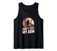 Dont Test My ARM Baseball Catcher Throwing Tank Top