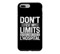 Don't Test My Limits L'Hospital Calc Math Pun Calculus joke Case for iPhone 7 Plus/8 Plus