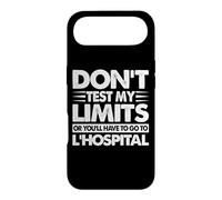 Don't Test My Limits L'Hospital Calc Math Pun Calculus joke Case for iPhone Air