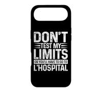 Don't Test My Limits L'Hospital Calc Math Pun Calculus joke Case for iPhone Air