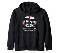 Don't Thai To Me Just Thai With Me Thailand Khmer Conflict Zip Hoodie