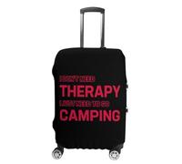 Don't Therapy I Just Need Camping Luggage Cover Travel Suitcase Protector Anti-Scratch Suitcase Cover S