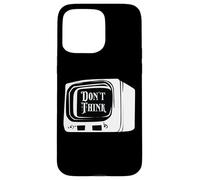 Don't Think Fake TV News Indoctrination Sheep Conspiracy Case for iPhone 15 Pro Max