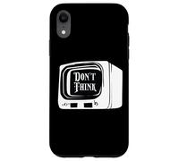 Don't Think Fake TV News Indoctrination Sheep Conspiracy Case for iPhone XR