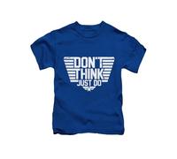 Don't Think just do, Pilot Plane Goose fighterjet Jets Iconic icon Tee T-Shirt Funny Unisex T Shirt Top Royal Blue