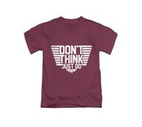 Don't Think just do, Pilot Plane Goose fighterjet Jets Iconic icon Tee T-Shirt Funny Unisex T Shirt Top Maroon