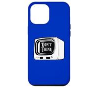 Don't Think Watch TV Indoctrination Mind Control Conspiracy Case for iPhone 12 Pro Max