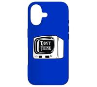 Don't Think Watch TV Indoctrination Mind Control Conspiracy Case for iPhone 17