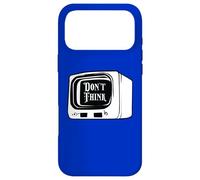 Don't Think Watch TV Indoctrination Mind Control Conspiracy Case for iPhone 17 Pro Max