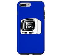 Don't Think Watch TV Indoctrination Mind Control Conspiracy Case for iPhone 7 Plus/8 Plus