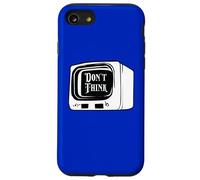 Don't Think Watch TV Indoctrination Mind Control Conspiracy Case for iPhone SE (2020) / 7/8