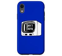 Don't Think Watch TV Indoctrination Mind Control Conspiracy Case for iPhone XR