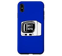 Don't Think Watch TV Indoctrination Mind Control Conspiracy Case for iPhone XS Max
