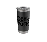 Don't Touch Cute Hedgehog Stainless Steel Insulated Tumbler