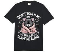 Don't Touch Me and Also Leave Me Alone Introvert |- Comfort Colors Adult Heavyweight T-Shirt