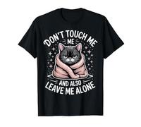 Don't Touch Me and Also Leave Me Alone Introvert |- Value Graphic T-Shirt, Men, Black, L
