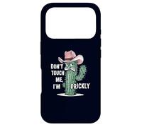 Don't Touch Me, I'm Prickly Funny Prickly Cactus Cowboy Case for iPhone 17 Pro