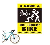 Don't Touch My Bike, Warning Sticker for , Waterproof Sticker, Motorcycle Sticker "Don't Touch My Bike", Car Sticker, Laptop Window Sticker