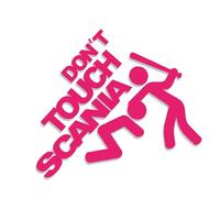 Don't Touch My Scania L 0069 (pink) // Sticker OEM JDM Style Vinyl Transfer