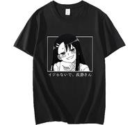 Don't Toy with Me, Miss Nagatoro T-Shirts Tee Top Hayase Nagatoro T-Shirts Nagatoro Summer Short Sleeves Streetwear Pullover for Men Women Teens (3X-Large)