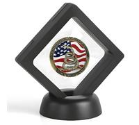 Don't Tread on Me Military Coin US Liberty Bell Challenge Coin, Bronze