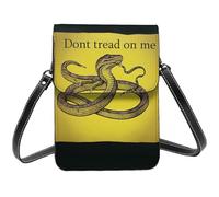 Dont Tread On Me Small Crossbody Bags For Women Cell Phone Purse Pu Leather Wallet Bag With Shoulder Strap