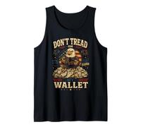 Don't Tread on My Wallet - Patriotic Eagle 250th Anniversary Tank Top