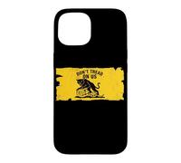 Dont Tread On Us Anarchist Black Cat Gadsden Parody Case for iPhone 15