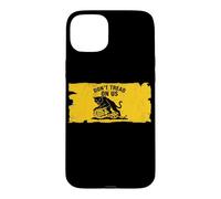 Dont Tread On Us Anarchist Black Cat Gadsden Parody Case for iPhone 15 Plus
