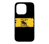Dont Tread On Us Anarchist Black Cat Gadsden Parody Case for iPhone 15 Pro