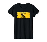 Dont Tread On Us Anarchist Black Cat Gadsden Parody Value Graphic T-Shirt, Women, Black, XL
