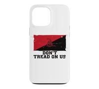 Dont Tread On Us Leftist Anti Authoritarian Gadsden Flag Case for iPhone 13 Pro Max