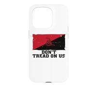 Dont Tread On Us Leftist Anti Authoritarian Gadsden Flag Case for iPhone 15 Pro