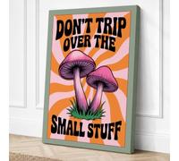 Don't Trip Over The Small Canvas Wall Art Print 36x24 Inch (91 x 61 cm)