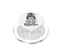 Don't Trip Over What's Behind You Trendy Aesthetic Quotes PopSockets PopGrip for MagSafe